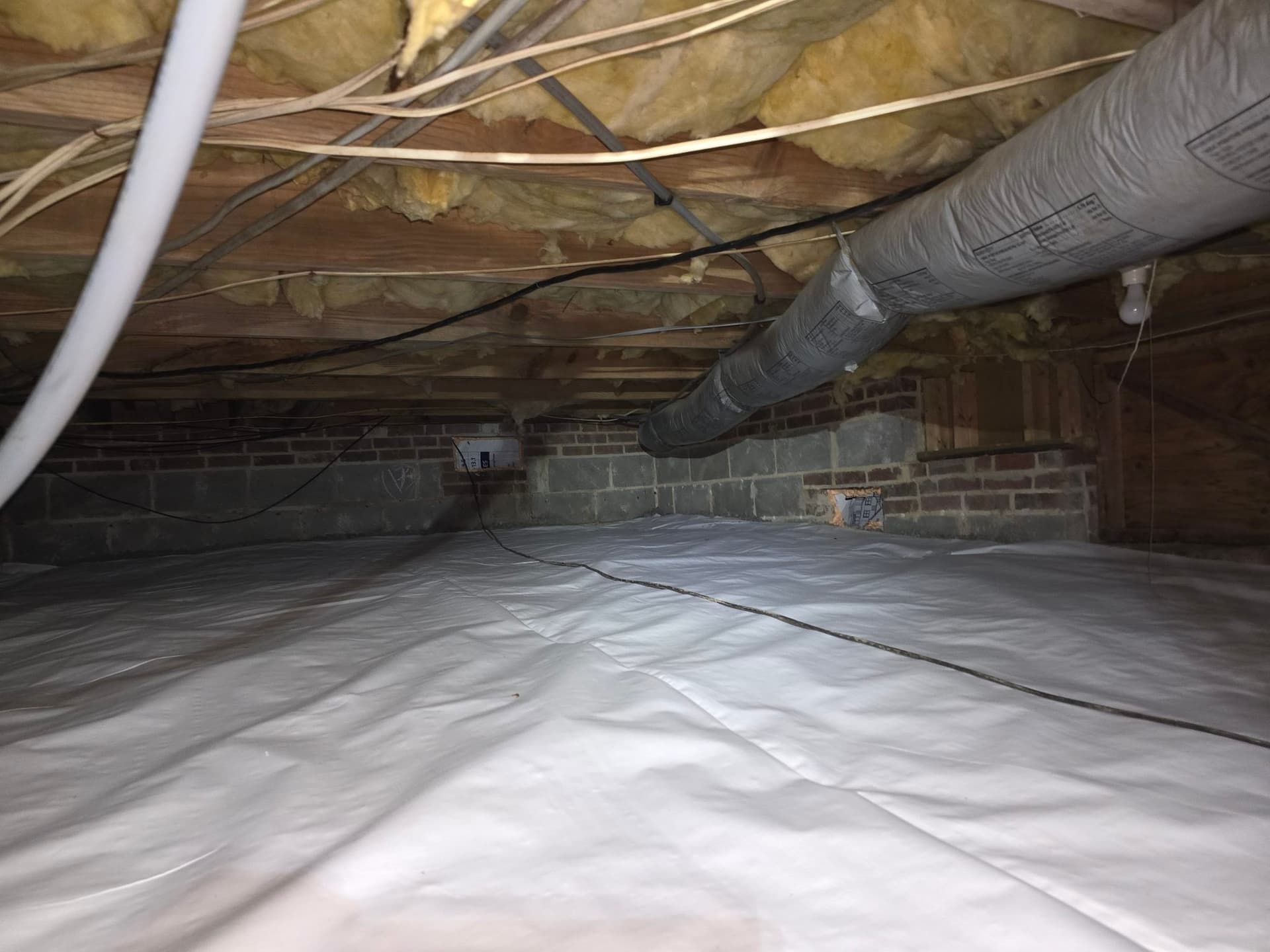 Gallery photos for Crawl Space Transformation with Dehumidifier: Image #3